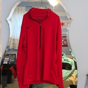 Nike quarter zip fleece